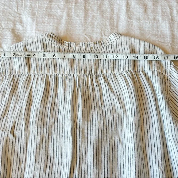 CP Shades Linen Striped Shirt - Picture 12 of 16